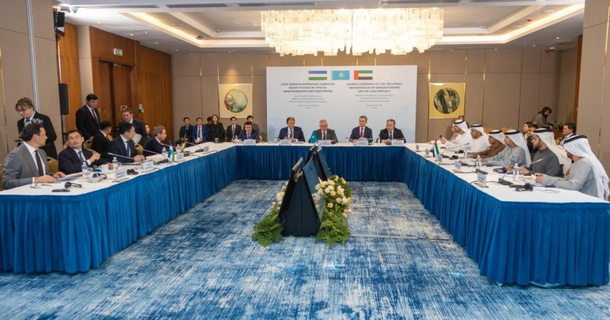 Қазақстан, Өзбекстан және БАӘ жаңа халықаралық теміржол бағытын талқылады