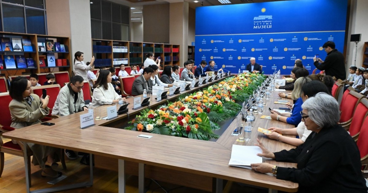 Елордада балаларға арналған «Музей әлеміне саяхат» кітабы таныстырылды