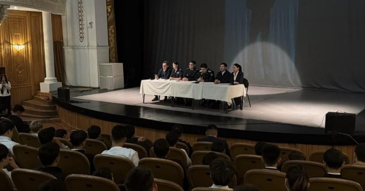«Заң мен тәртіп»: елорда колледждерінде 500 студентке дроппер ісінің қаупі түсіндірілді