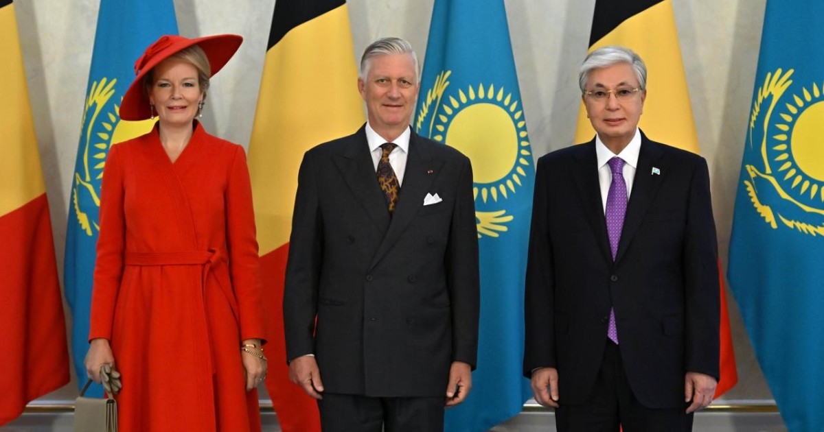 Президент Бельгия Королі және Патшайымымен шағын құрамда келіссөз жүргізді