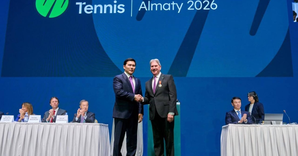 World Tennis басшысы «Достық» орденімен марапатталды