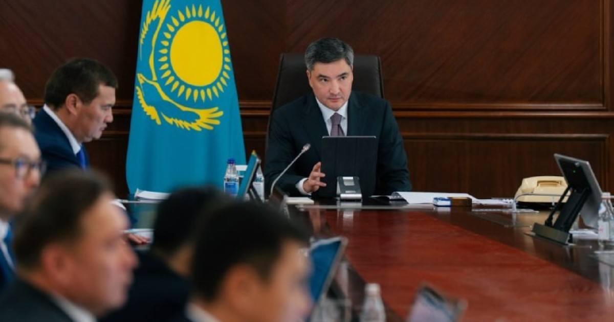 Олжас Бектенов ақпараттық жүйені құруды жеделдетуді тапсырды