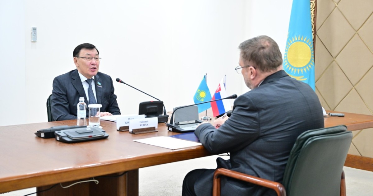 Құрылтайда Словакиямен парламентаралық байланыстарды дамыту мәселелері талқыланды