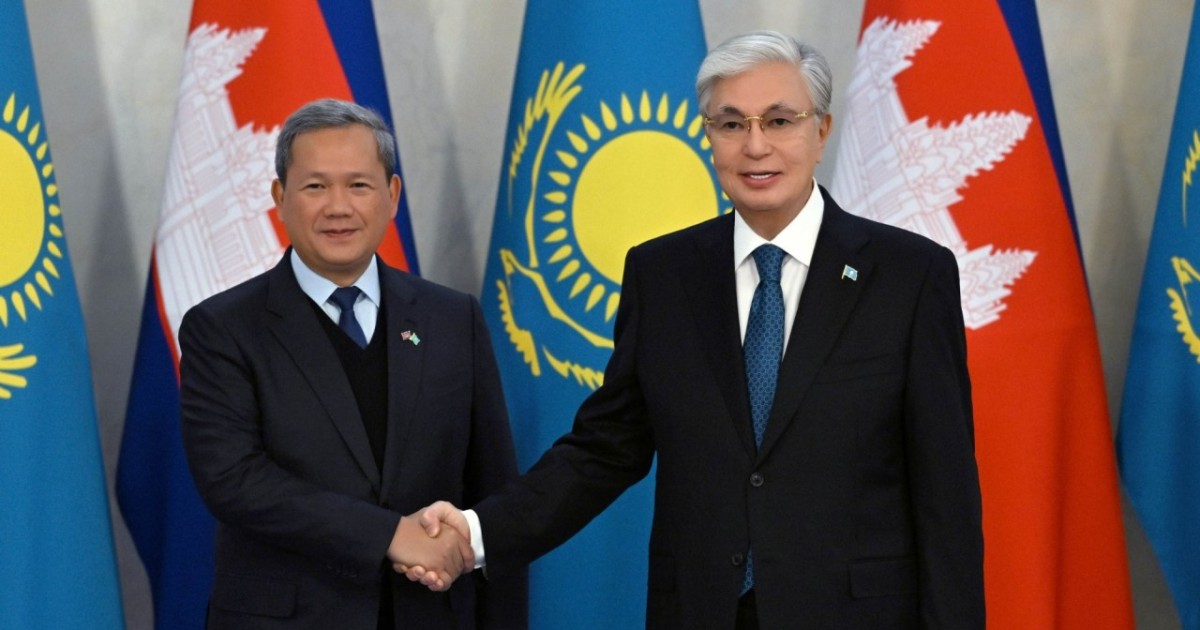 Қасым-Жомарт Тоқаев пен Хун Манет шағын құрамда келіссөз жүргізді
