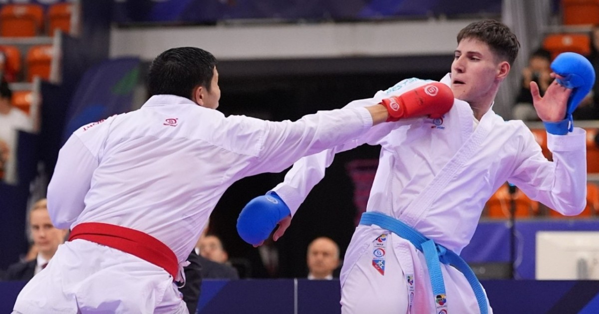 Сұңқар Қанибек жасөспірімдер арасында каратэден әлем чемпионы атанды