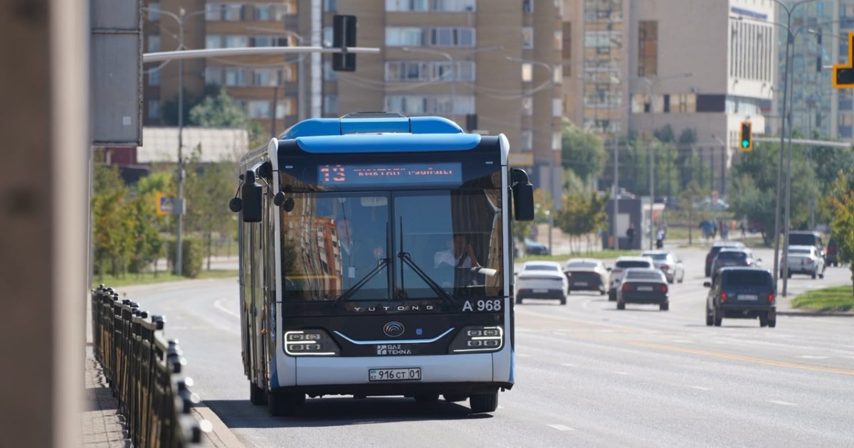 Астанада 4 автобустың қозғалыс бағыты өзгерді