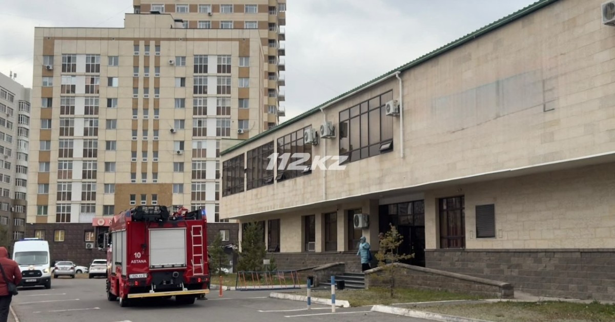 Астанада фитнес орталық өртенді: Ғимараттан 20 адам эвакуацияланды