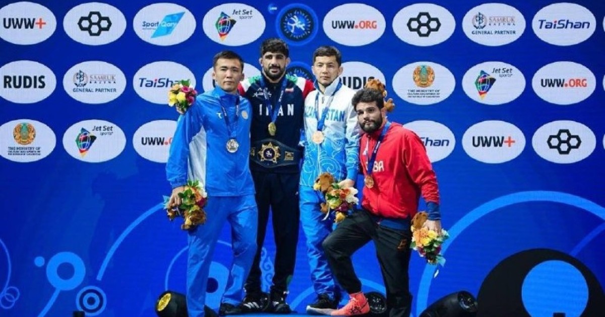 Астаналық балуан әлем чемпионатының қола жүлдегері атанды