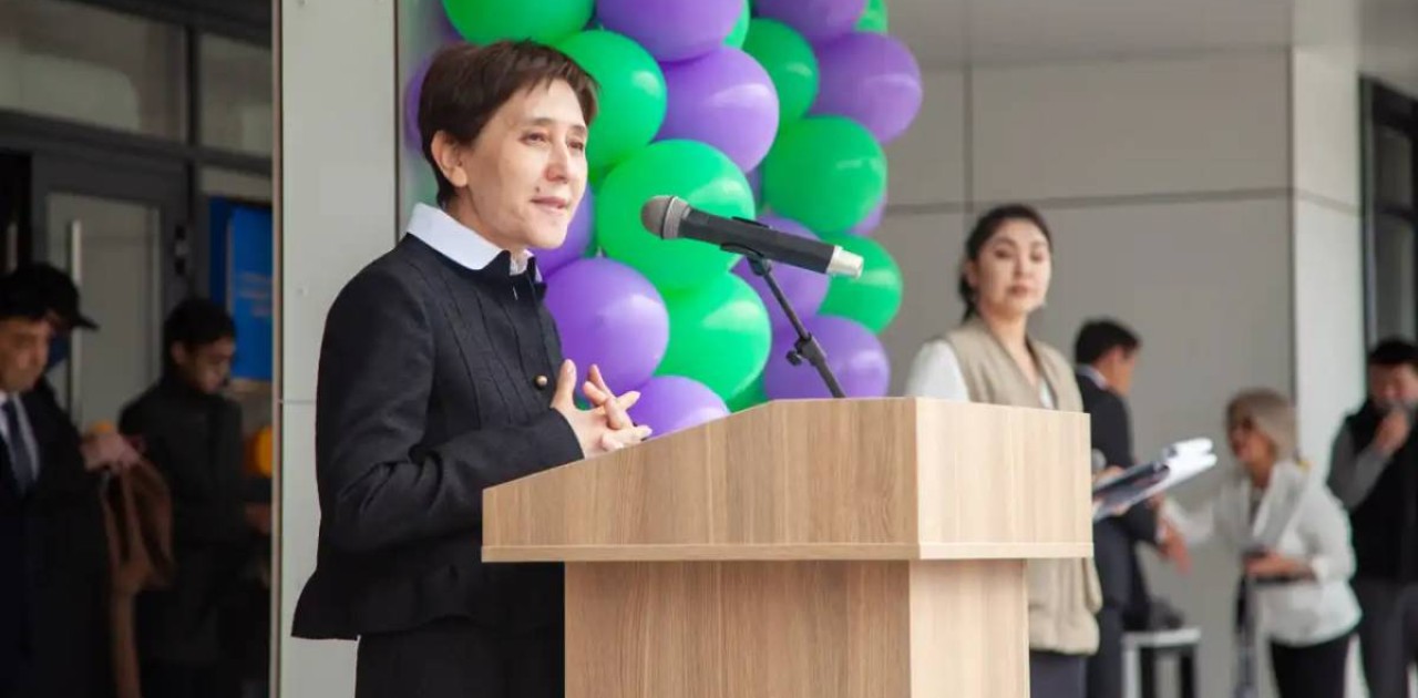 Тамара Дүйсенова елордадағы жайлы мектептің ашылу салтанатына қатысты