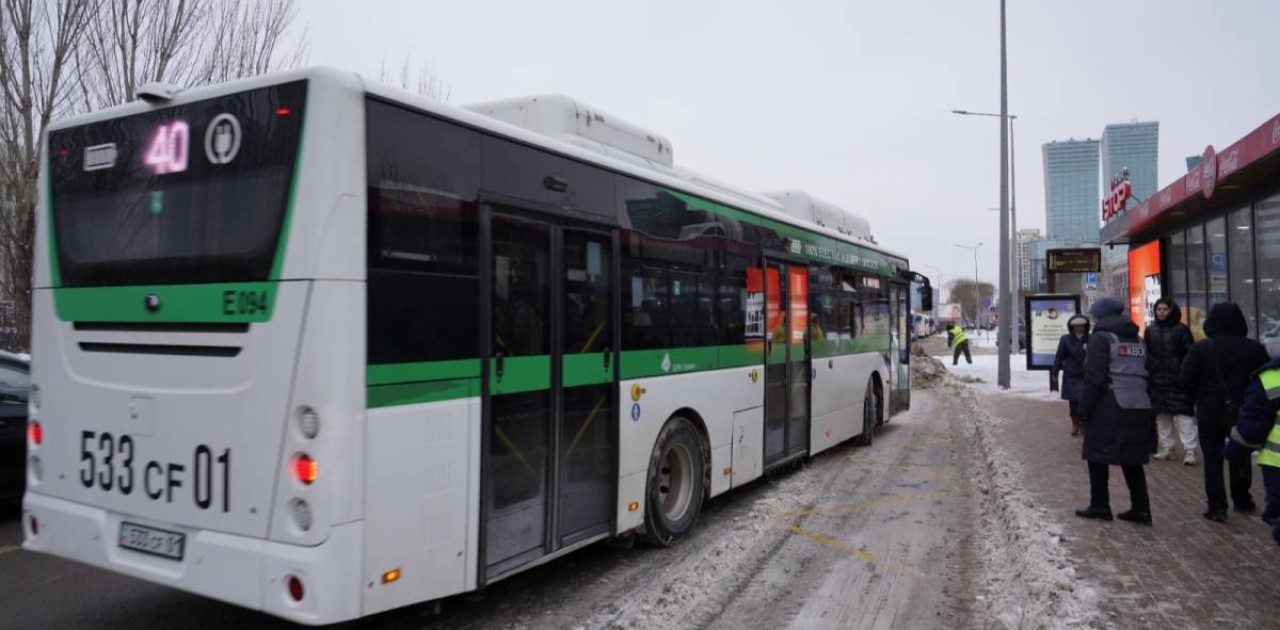 Елордада екі автобустың қозғалыс бағыты уақытша өзгерді