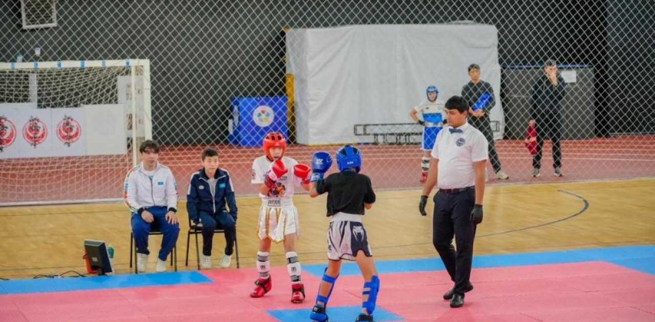 Астанада кикбоксингтен жасөспірімдер арасында республикалық турнир өтіп жатыр