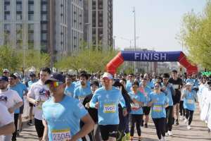 Елордада демалыс күні жаппай жүгіру жарысы өтеді