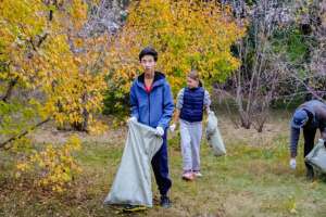 Астанадағы Орталық саябақта «Таза Қазақстан» акциясы өтті