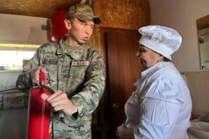 Елордада құтқарушылар өрт қауіпсіздігі бойынша акциялар өткізді
