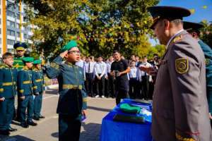 Астаналық мектепте әскери-патриоттық сынып ашылды