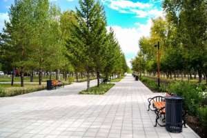 Елордада «Күйшілер» аллеясы қайта жаңғыртудан кейін ашылды