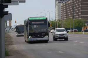 Елордада он бес автобустың қозғалыс бағыты өзгерді