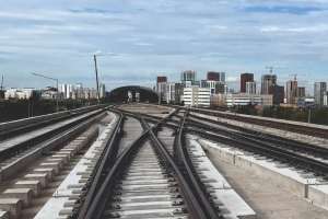 Астанада LRT негізгі желісінде рельстерді төсеу жұмыстары аяқталды