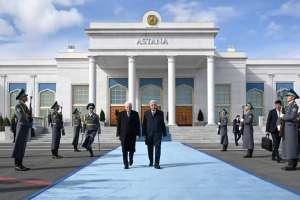 Тоқаев Италия Президентін елорда әуежайынан шығарып салды