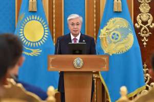 Мемлекет басшысы Әлем чемпионаты жүлдегерлерін марапаттау шарасына қатысты