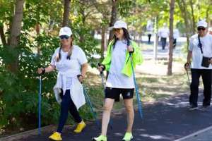 Астанада скандинавиялық жүріске арналған тегін жаттығулар басталады