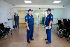 Астананың 6 ауруханасында дәрігерлерді қорғайтын полиция бекеттері қойылды