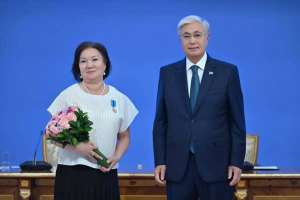 Президент бір топ азаматты мемлекеттік наградамен марапаттады