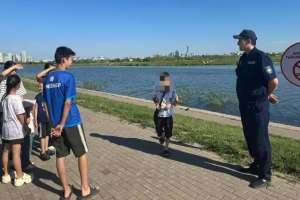 Астанада жағажайларда рейдтік шаралар күшейтілді