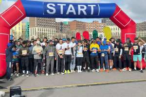 Елордада Конституция күніне орай өткен Saryarqa Run жүгірісіне 1500 адам қатысты