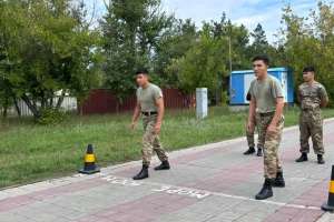 Қарағандыда 30-ға жуық  жас офицер кәсіби шеберліктерін шыңдады