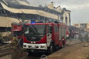 Астана базарындағы өрт толығымен сөндірілді