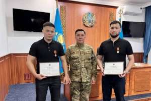 Балаларды құтқарған астаналық тұрғындар марапатталды