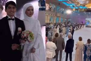 Сәкен Майғазиевтің ұлының тойы дүркіреп өтті (ВИДЕО)