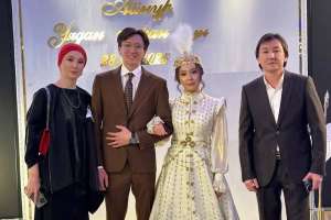 «Келінді Алматыға аман-есен алып келдік»: Нұрлан Еспановтың ұлы сүйінші сұрады