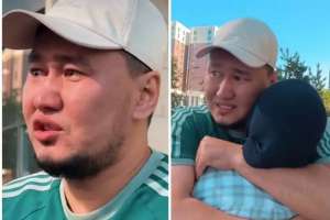 «Мен күтпеген сыйлық»: Жахан Отарғалиев әйелі берген сыйлыққа жылап қалды