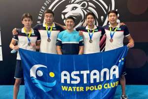 Астаналық ватерполистер Азия чемпионатында қола медаль иеленді