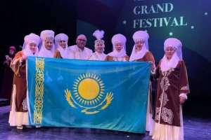 Астаналық әжелер ансамблі Әзербайжанда бірінші орын алды