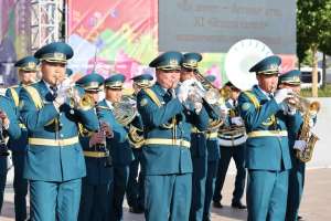 Астанада «Әскери керней» атты XI әскери-музыкалық фестиваль өтті