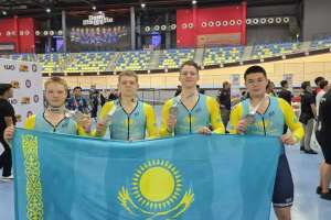 Астаналық спортшылар велотректен Азия чемпионатының күміс жүлдегері атанды