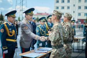 Елордада 700-ге жуық ұландық әскери ант қабылдады