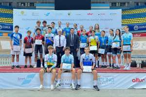 Астана қаласы велотректен VI жастар ойынында топ жарды