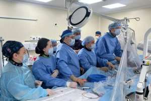 87 жастағы пациентке аорталық қақпақша сәтті алмастырылды