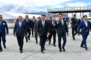 Бектенов қазақ-қытай шекарасындағы терминалдар мен кеден бекеттерінің жұмысын тексерді