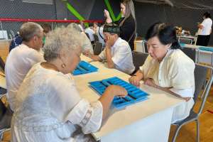 Астана күніне орай Нұра ауданында шахмат пен тоғызқұмалақтан жарыс өтті