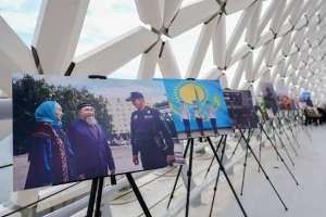 Полиция қызметкерлерінің жұмысы фотокөрме арқылы көрсетілді