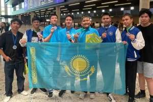 Қазақстандық оқушылар Еуропа олимпиадасында жеті медаль жеңіп алды