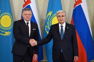 Мемлекет басшысы Словакия Премьер-министрімен келіссөз жүргізді