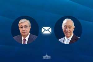 Мемлекет басшысы Португалия Президентіне құттықтау жеделхатын жолдады