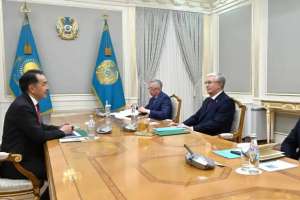 Мемлекет басшысы Бақытжан Сағынтаевты қабылдады