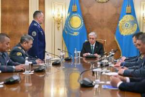 Президент Қорғаныс министрлігінің басшылық құрамымен жиын өткізді